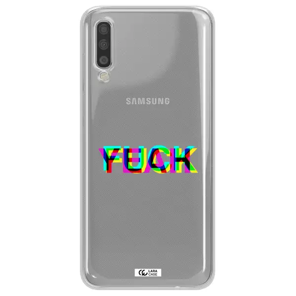 F#*K Yeah Samsung A70 Clear TPU Case