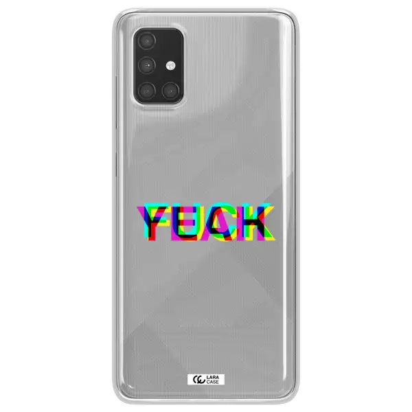 F#*K Yeah Samsung A71 Clear TPU Case