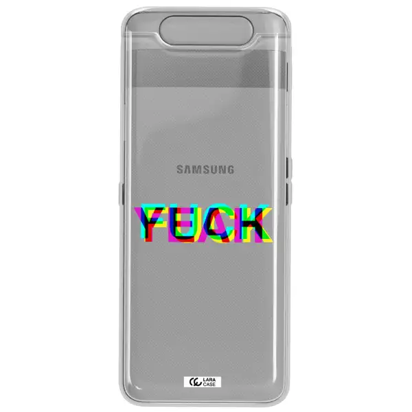 F#*K Yeah Samsung A80 Clear TPU Case
