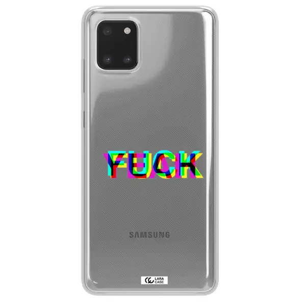 F#*K Yeah Samsung A81 Clear TPU Case