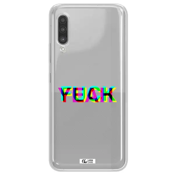 F#*K Yeah Samsung A90 Clear TPU Case