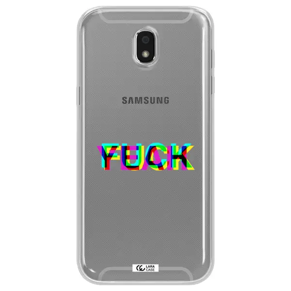 F#*K Yeah Samsung J5 2017 Clear TPU Case