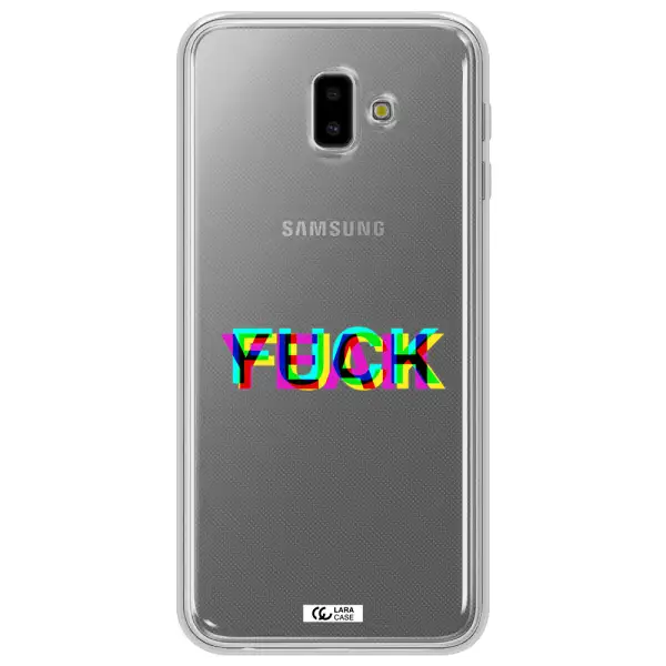 F#*K Yeah Samsung J6 Plus Clear TPU Case