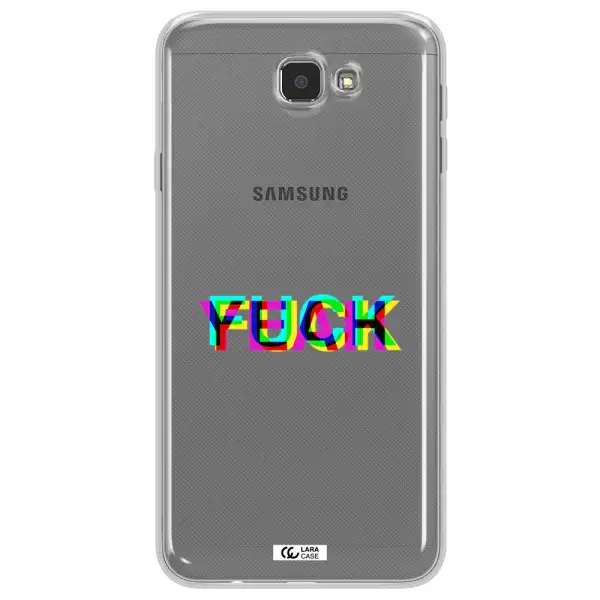 F#*K Yeah Samsung J7 Prim Clear TPU Case