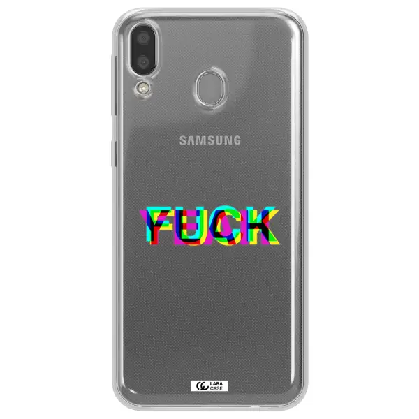 F#*K Yeah Samsung M20 Clear TPU Case