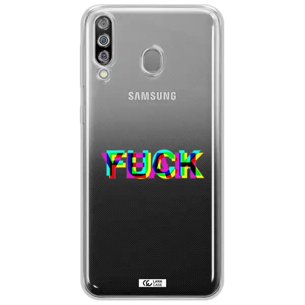 F#*K Yeah Samsung M30 Clear TPU Case