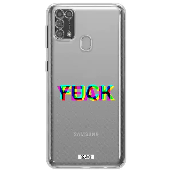 F#*K Yeah Samsung M31 Clear TPU Case
