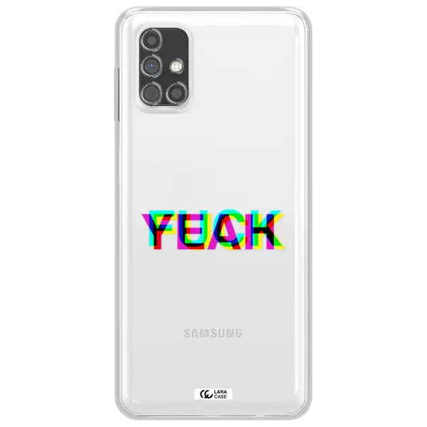 F#*K Yeah Samsung M31S Clear TPU Case