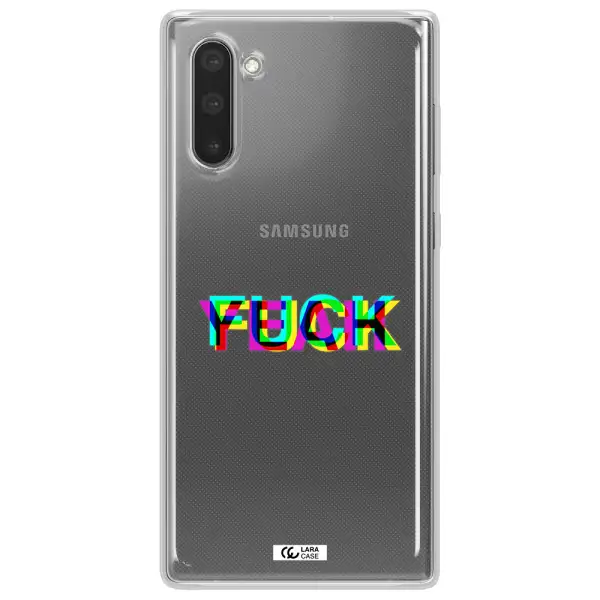 F#*K Yeah Samsung Note 10 Clear TPU Case