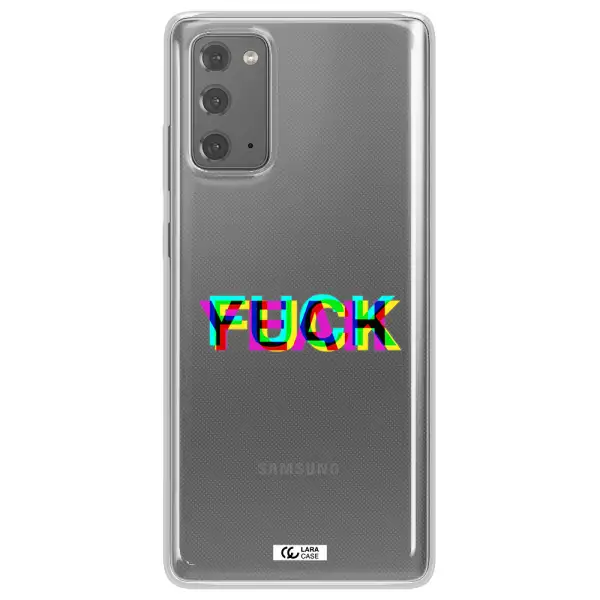 F#*K Yeah Samsung Note 20 Clear TPU Case