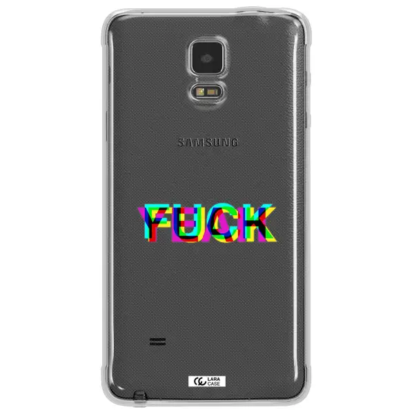 F#*K Yeah Samsung Note 4 Clear TPU Case