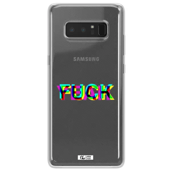 F#*K Yeah Samsung Note 8 Clear TPU Case