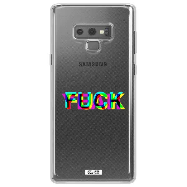 F#*K Yeah Samsung Note 9 Clear TPU Case