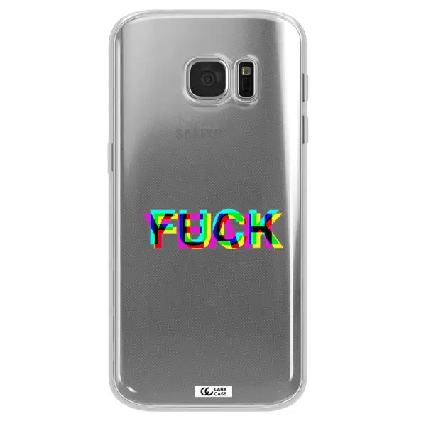 F#*K Yeah Samsung S 7 Clear TPU Case