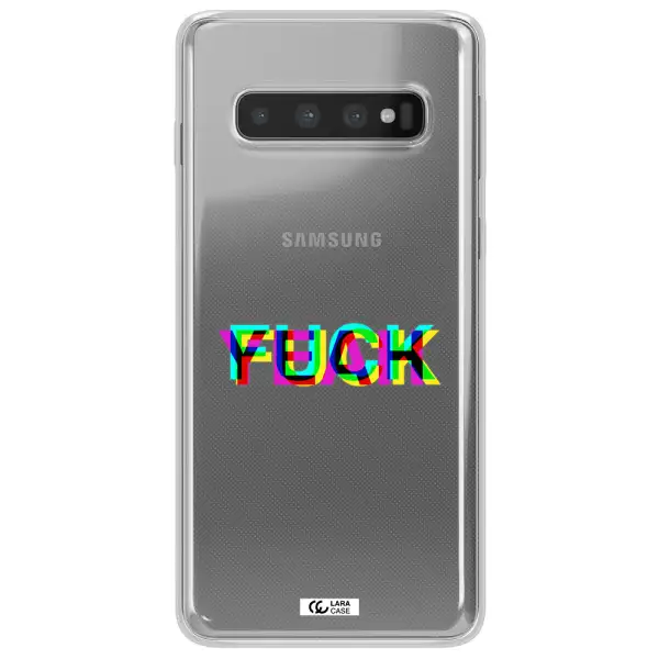 F#*K Yeah Samsung S10 Plus Clear TPU Case