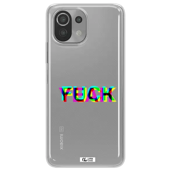 F#*K Yeah Xiaomi Mi 11 Lite Clear TPU Case