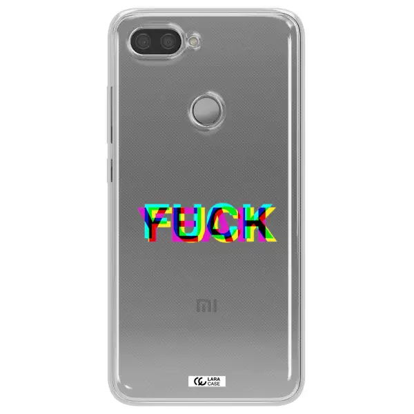 F#*K Yeah Xiaomi Mi 8 Lite Clear TPU Case