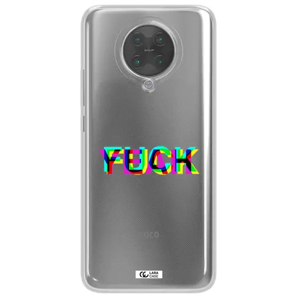 F#*K Yeah Xiaomi Poco F2 Pro Clear TPU Case