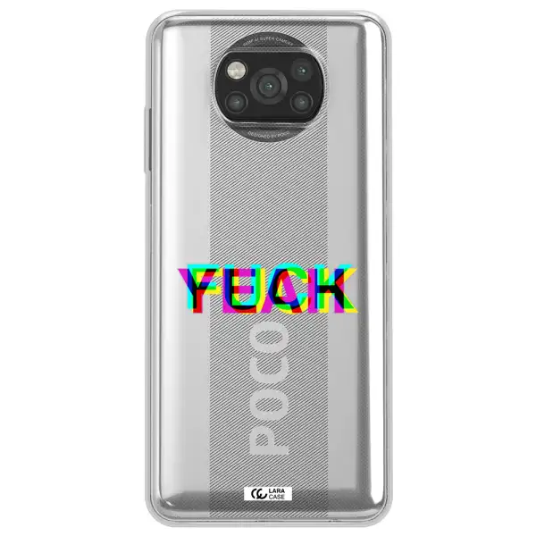 F#*K Yeah Xiaomi Poco X3 Clear TPU Case
