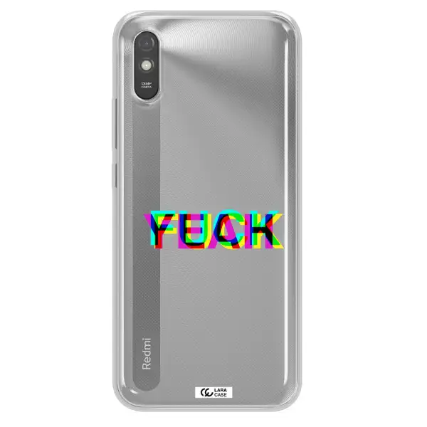 F#*K Yeah Xiaomi Redmi 9A Clear TPU Case