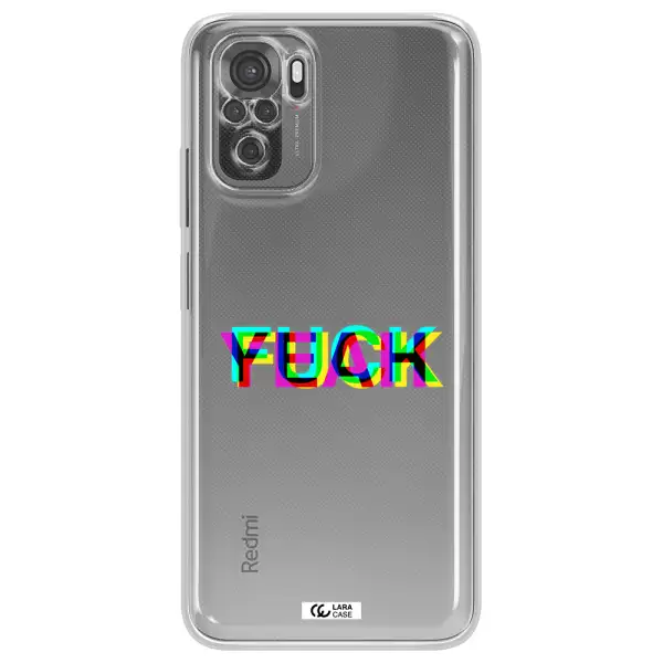 F#*K Yeah Xiaomi Redmi Note 10S Clear Tpu Case
