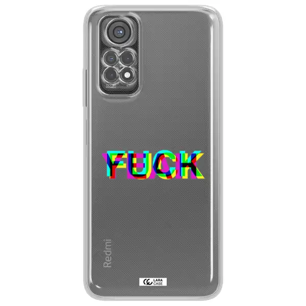 F#*K Yeah Xiaomi Redmi Note 11S Clear Tpu Case