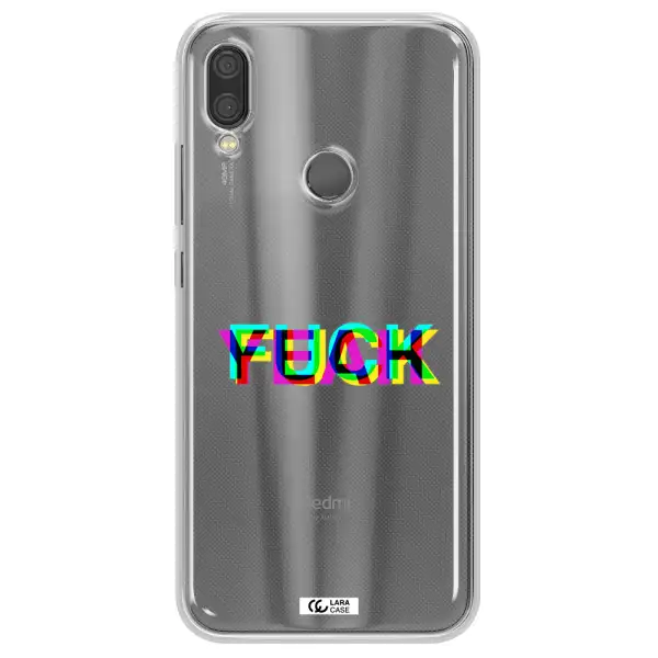 F#*K Yeah Xiaomi Redmi Note 7 Clear TPU Case