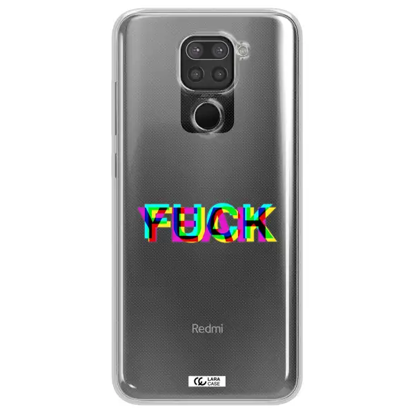 F#*K Yeah Xiaomi Redmi Note 9 Clear TPU Case