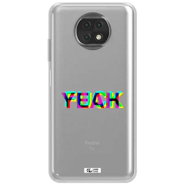 F#*K Yeah Xiaomi Redmi Note 9T Clear Tpu Case