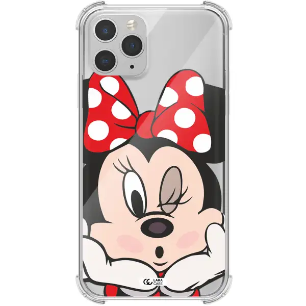 Minnie Mouse Apple iPhone 11 pro Clear PC Case
