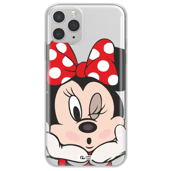Minnie Mouse Apple iPhone 11 pro max Clear TPU Case