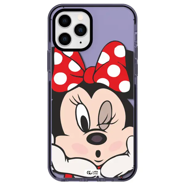 Minnie Mouse Apple iPhone 11 pro max impact Lilac Case