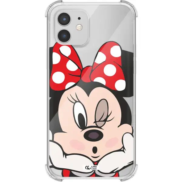 Minnie Mouse Apple iPhone 12 mini Clear PC Case