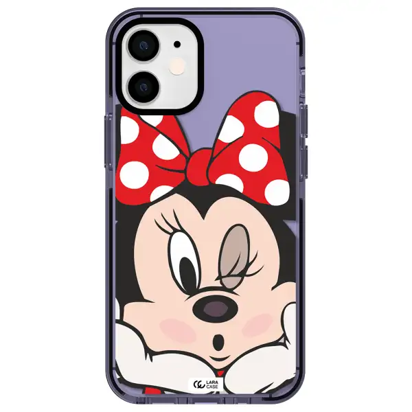 Minnie Mouse Apple iPhone 12 mini impact Lilac Case