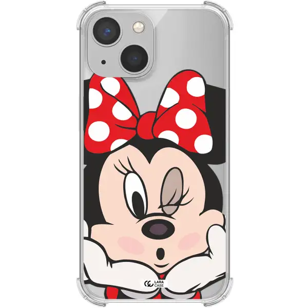 Minnie Mouse Apple iPhone 13 Clear PC Case