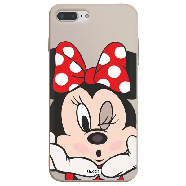 Minnie Mouse Apple iPhone 7 plus Silicone Stone Case