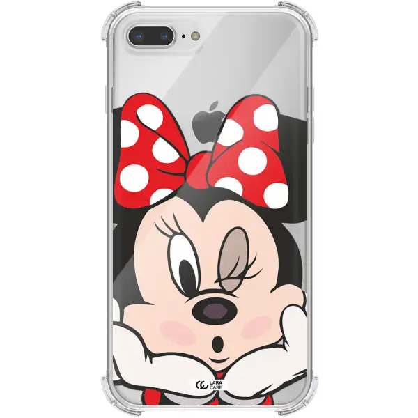Minnie Mouse Apple iPhone 8 plus Clear PC Case