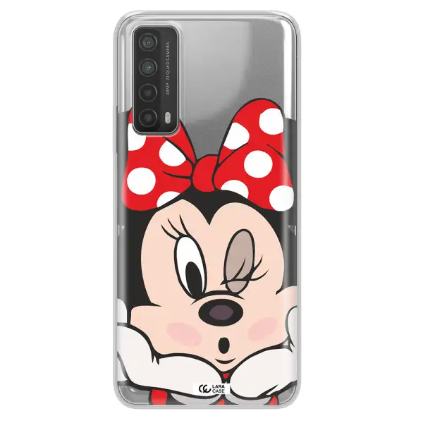 Minnie Mouse Huawei P Smart 2021 Clear TPU Case