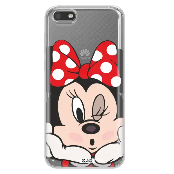 Minnie Mouse Huawei Y5 2018 Clear TPU Case