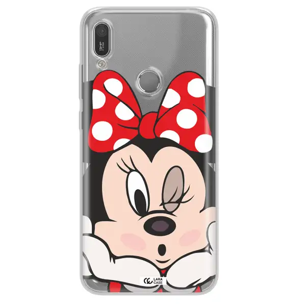 Minnie Mouse Huawei Y6 2019 Clear TPU Case