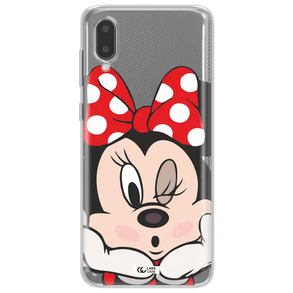 Minnie Mouse Samsung A02 Clear TPU Case