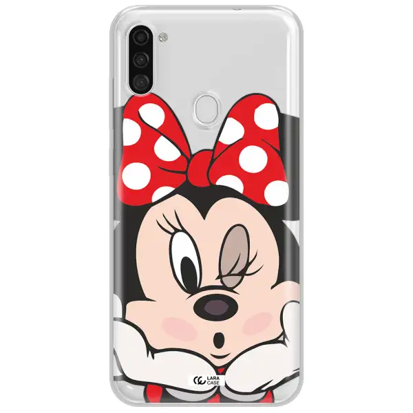 Minnie Mouse Samsung A11 Clear TPU Case