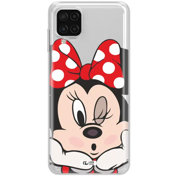 Minnie Mouse Samsung A12 4g Clear TPU Case