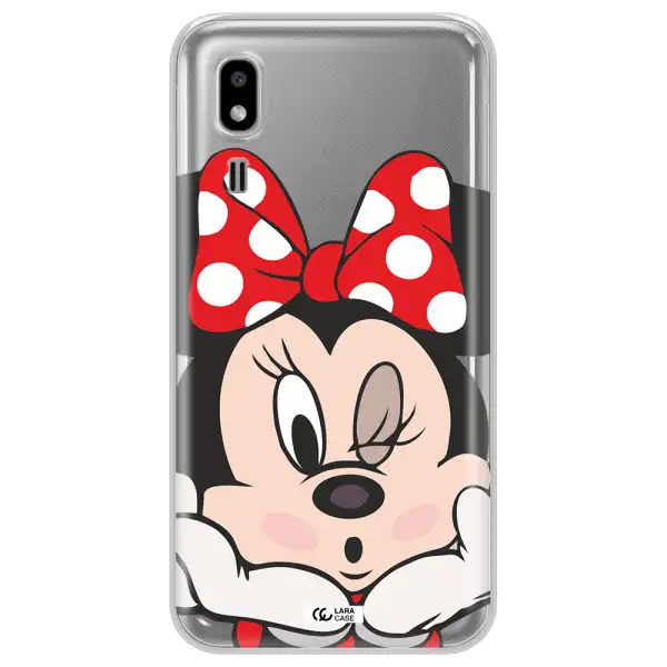 Minnie Mouse Samsung A2 Core Clear TPU Case