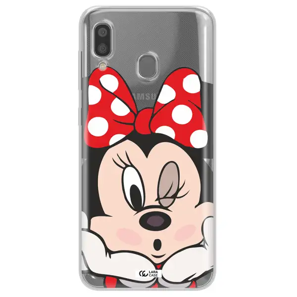 Minnie Mouse Samsung A20 Clear TPU Case