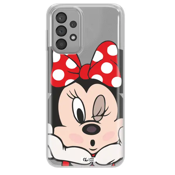 Minnie Mouse Samsung A23 Clear TPU Case