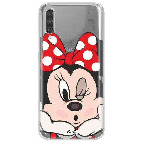 Minnie Mouse Samsung A30S Clear TPU Case
