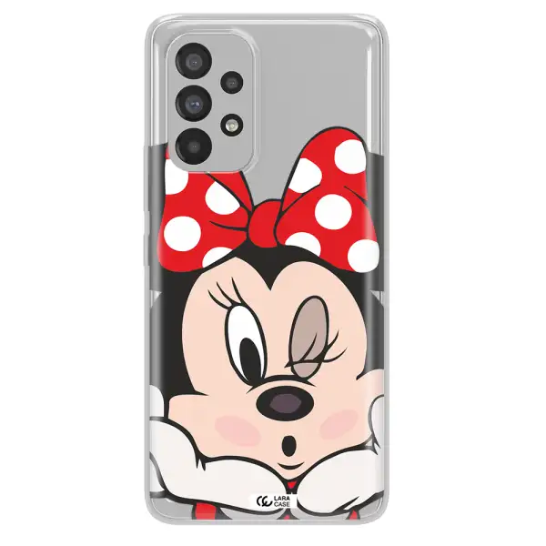 Minnie Mouse Samsung A53 Clear TPU Case