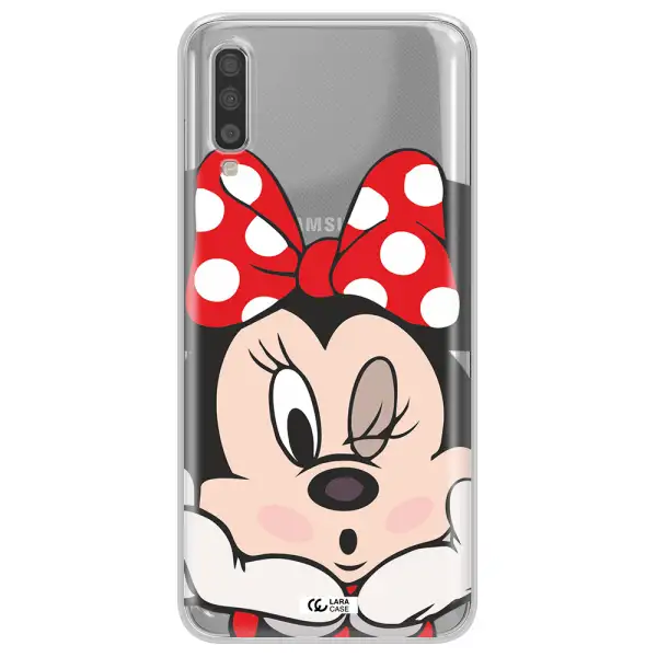 Minnie Mouse Samsung A70 Clear TPU Case