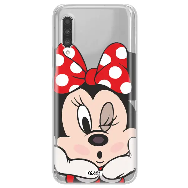 Minnie Mouse Samsung A90 Clear TPU Case